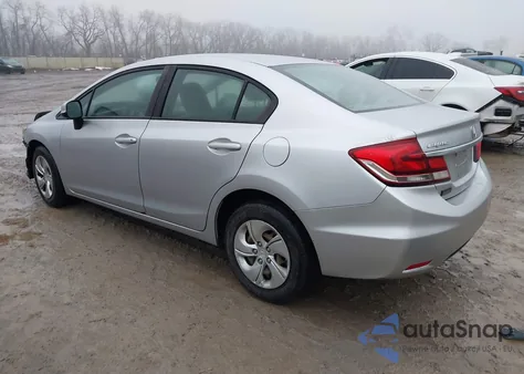 2013 Honda Civic Lx из США, поврежденный, VIN 19XFB2F59DE025608
